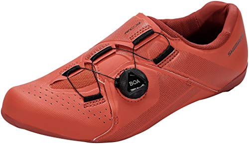 Shimano Mixte Zapatillas RC300 Chaussure de Cyclisme, Rojo, 49 EU