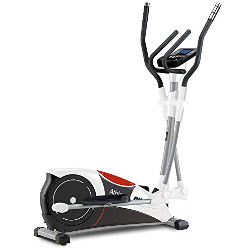 BH Fitness Athlon Program Vélo elliptique Unisex-Adult, Blanc, Taille Unique