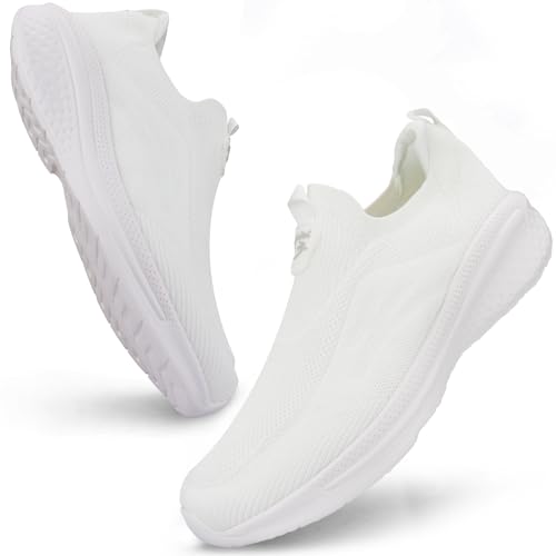 Giniros Hommes Chaussures Slip on Sneakers Chaussure sans Lacets de