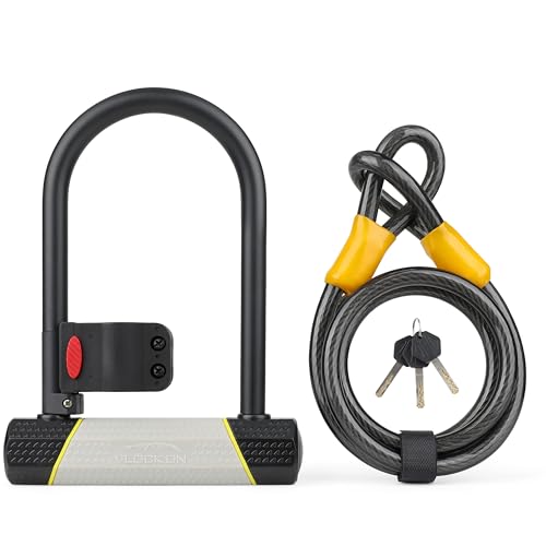SUNYA Antivol de Vélo, Cadenas Pour Velo, 14mm Antivol en