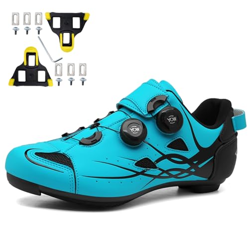 NGARY Chaussures de Cyclisme pour Hommes Femme Chaussures de Vélo