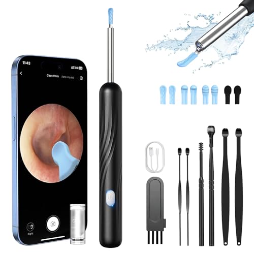 Otoscope Oreille 1080P HD IP67 Étanche Nettoyant Oreille Avec Camera