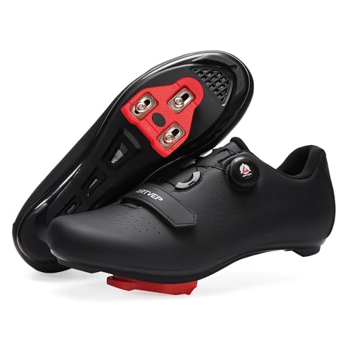 ARTVEP Chaussures Cyclisme Hommes Chaussures de vélos de Route pour