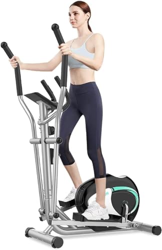 Vélo elliptique Crosstrainer avec Fitness à 8 Niveaux de Résistance