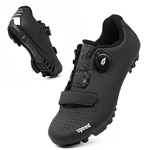 Hixingo Chaussures de Cyclisme pour Hommes, Femmes, Chaussures D'équitation sur
