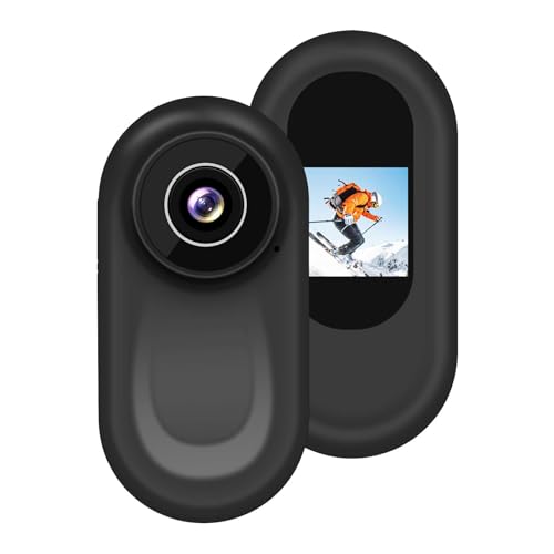 LXMIMI Mini Caméra d'action, Caméra pour Casque de Moto 120°