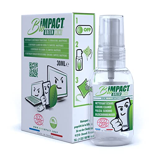 Nettoyant ecran Smartphone et Lunettes - 30ml - 99% Naturel