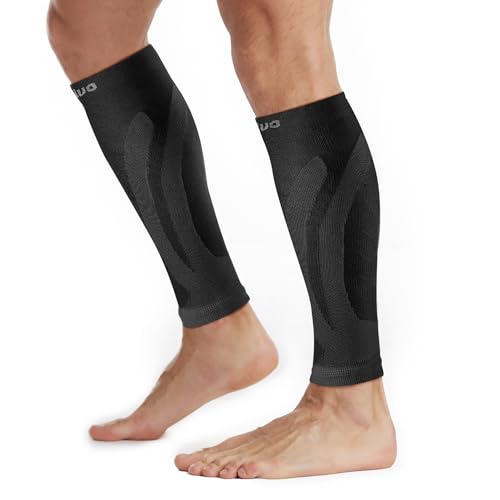 CAMBIVO 2 Paires Manchon Compression Mollet, Manchon de Compression, Bas