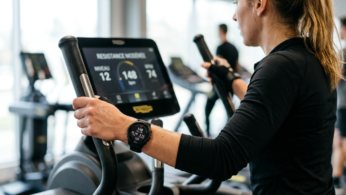 méthode fréquence cardiaque conversion vélo elliptique course à pied